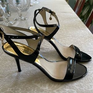 Michael Kors black patent heels